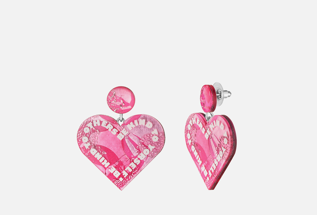 

Серьги MONOLAMA, Be kind 2 шт