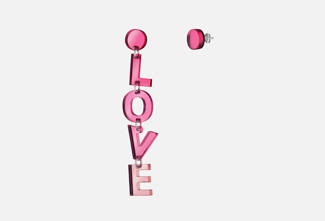 

Серьги MONOLAMA, LOVE 1 шт