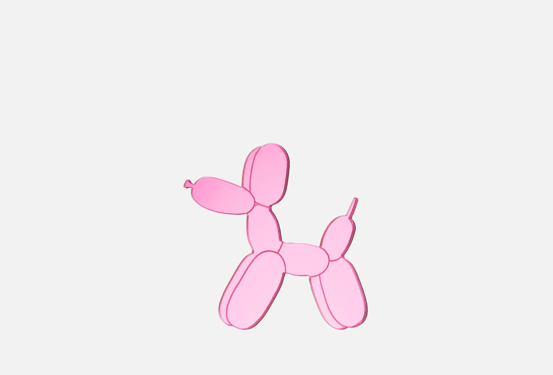 Брошь  Monolama balloon dog, pink 