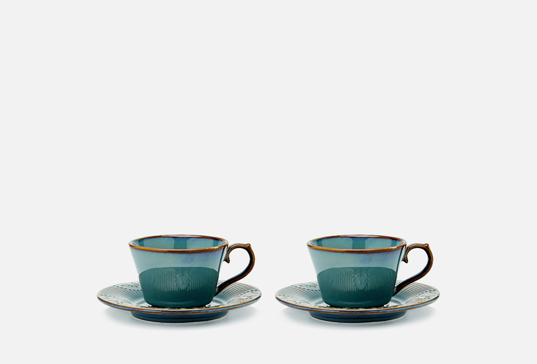 Набор кофейных пар LIBERTY JONES Античный 2 пар набор чайных пар liberty jones космическая кухня 2 пар