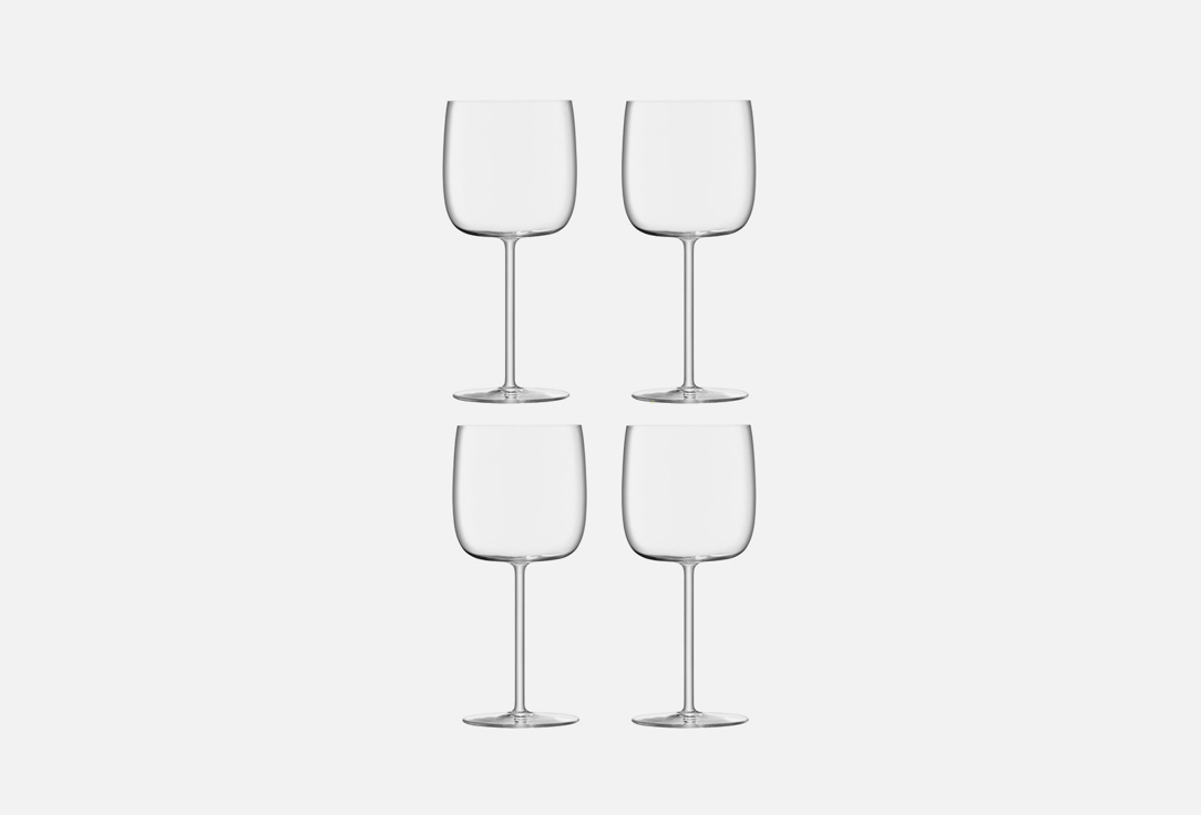 Набор бокалов LSA INTERNATIONAL Для вина 4 шт набор разноцветных бокалов для вина lsa international polka 400 мл 4 шт стекло