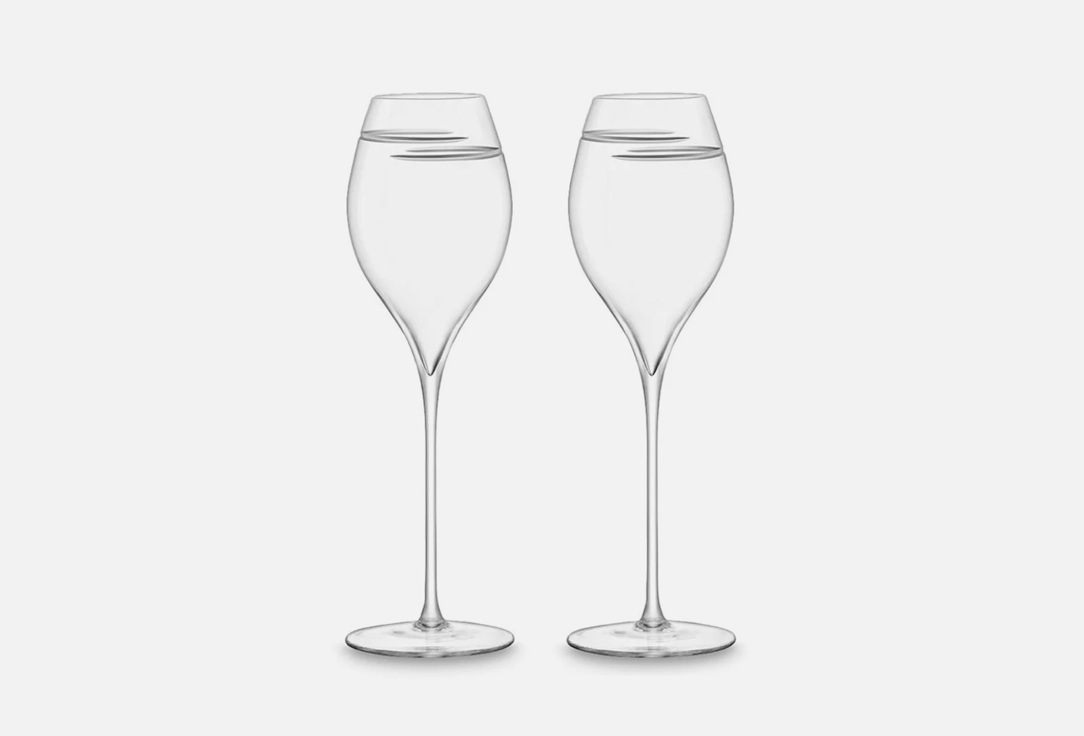 Набор бокалов LSA INTERNATIONAL Для шампанского 2 шт набор бокалов для вина lsa international moya 550 мл 2 шт стекло