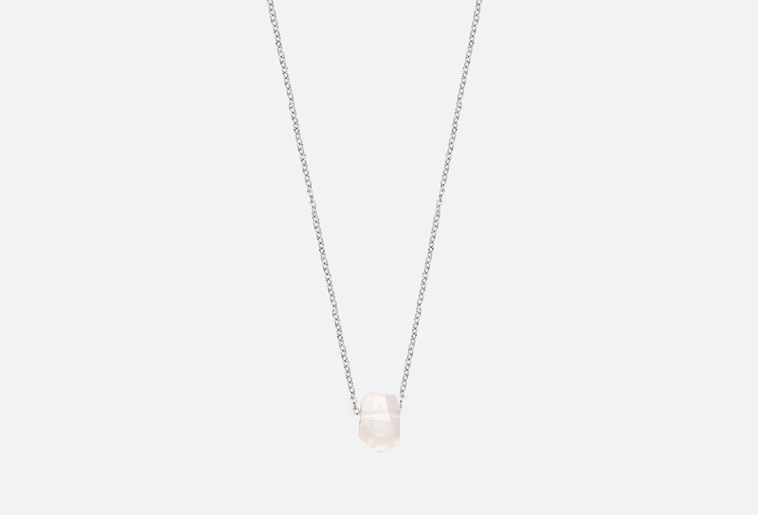 Колье с розовым кварцем Kuksa Necklace Stone with rose quartz 