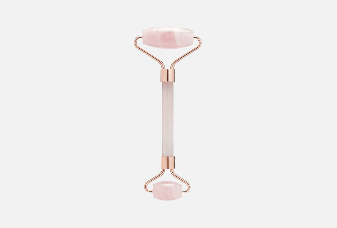 Прибор для массажа лица Роллер из Розового кварца THE MOON CIRCLE Rose Quartz Roller 