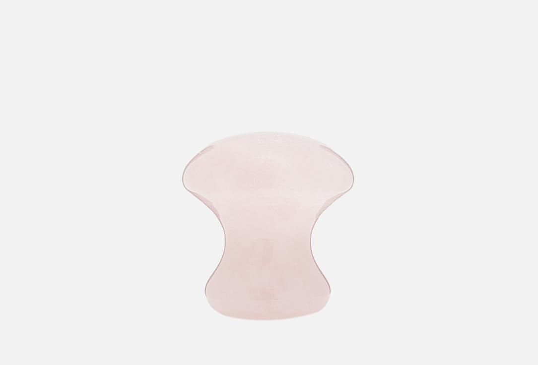 Прибор для массажа лица Гуаша грибочек из Розового кварца THE MOON CIRCLE Rose Quarz Mushroom Guasha 1 шт