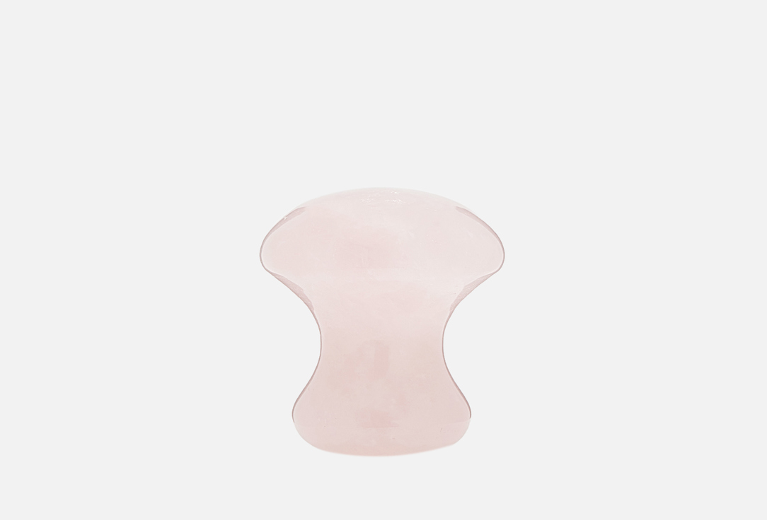 Прибор для массажа лица Гуаша грибочек из Розового кварца THE MOON CIRCLE Rose Quarz Mushroom Guasha 1 шт