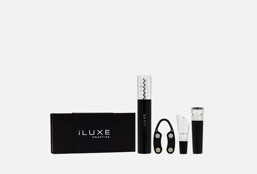 Подарочный набор сомелье ILUXE Черный подарочный набор black