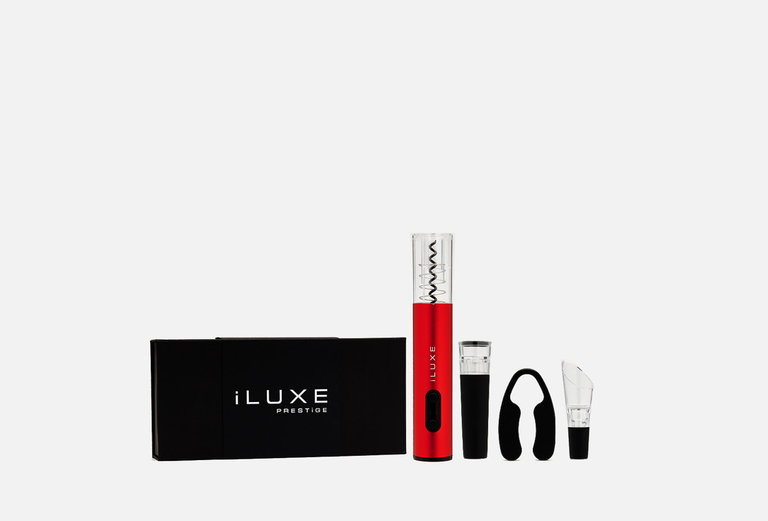подарочный набор сомелье iluxe красный Подарочный набор сомелье ILUXE Красный