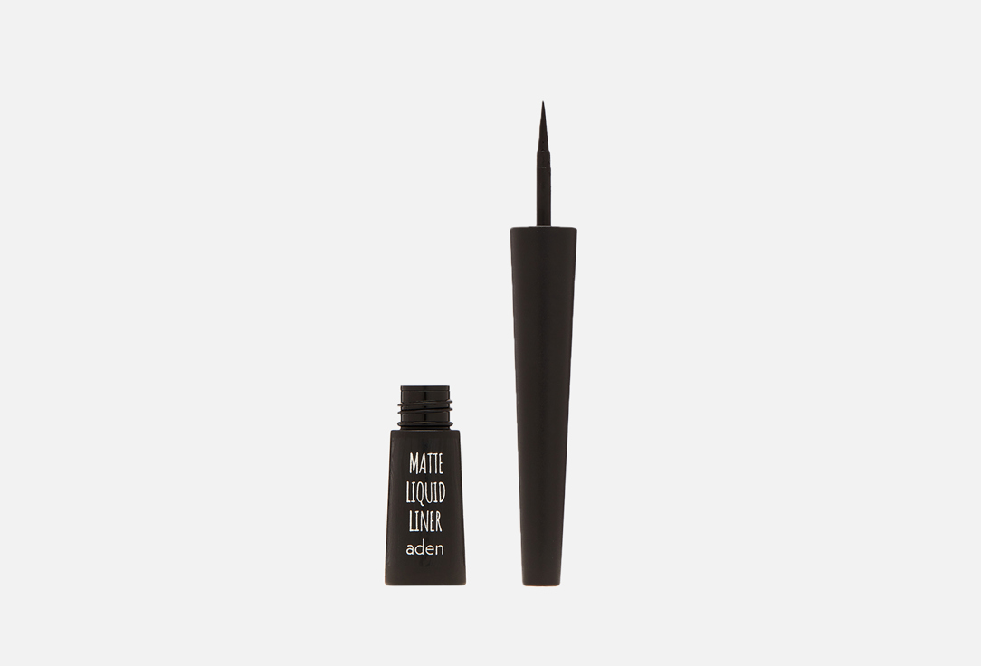 

Жидкая матовая подводка для глаз ADEN, Черный, Matte Liquid Liner 5 мл