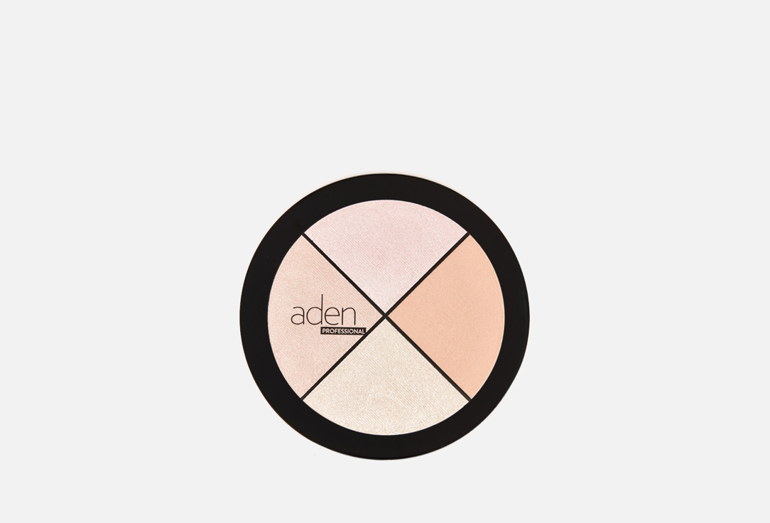

Хайлайтер ADEN, Бежевый, Highlighter Palette 22 г