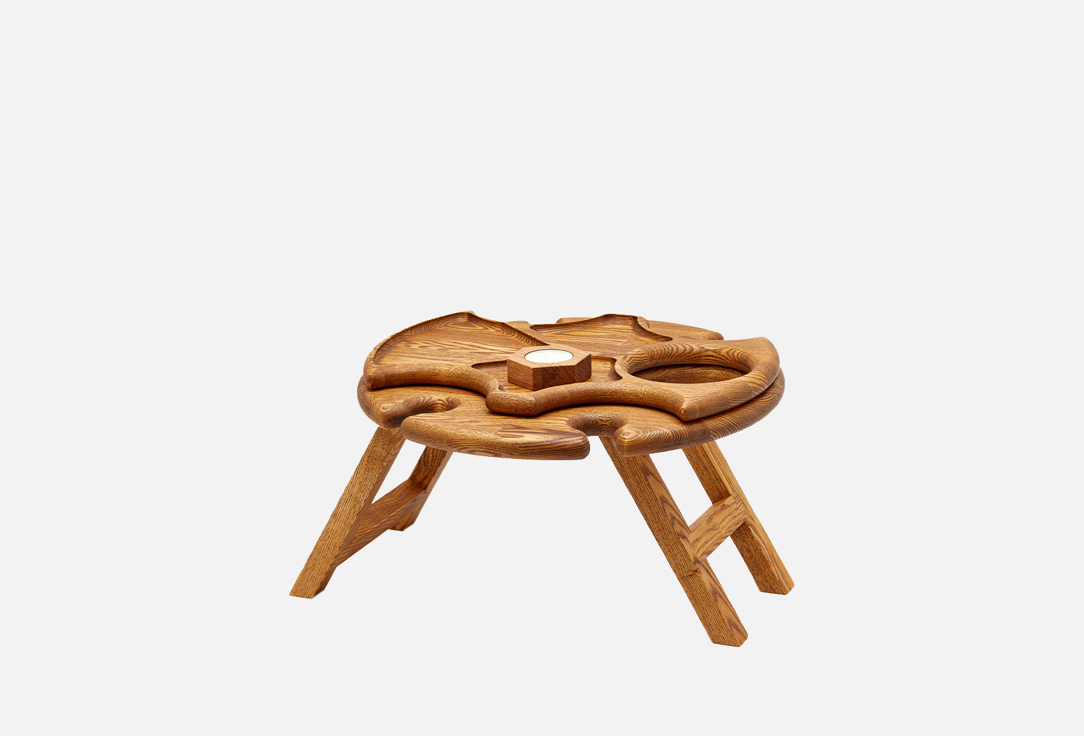 Изображение товара Винный столик-менажница Welovewood на 4 бокала