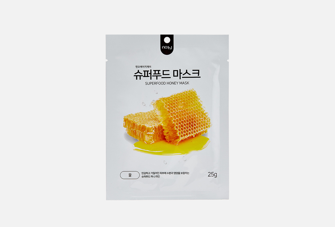 цена Тканевая маска для лица NOHJ Super food Mask Pack Honey 1 шт