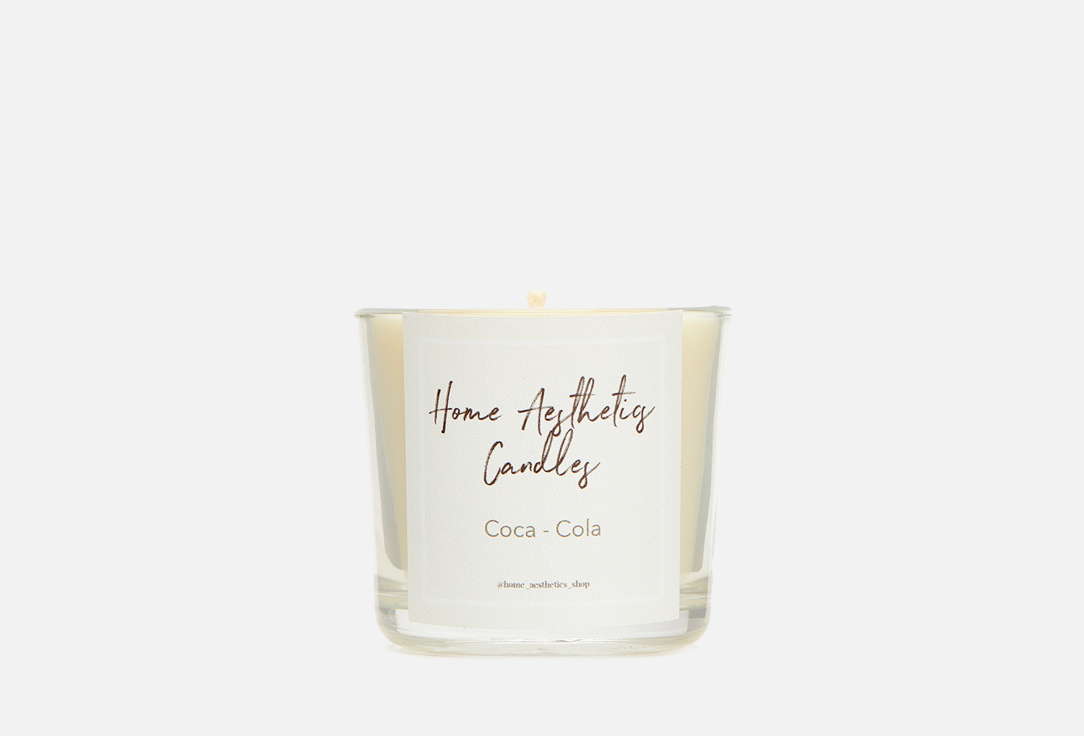 

Свеча ароматическая HOME AESTHETICS, Белый, Coca-cola 100 мл