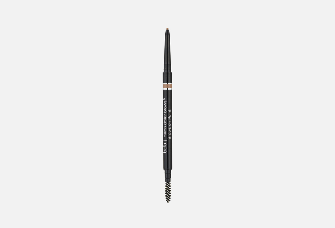 Автоматический водостойкий карандаш для бровей BILLION DOLLAR BROWS Brows on Point 1 шт карандаш для бровей billion dollar brows nordic brow pencil 0 27 гр