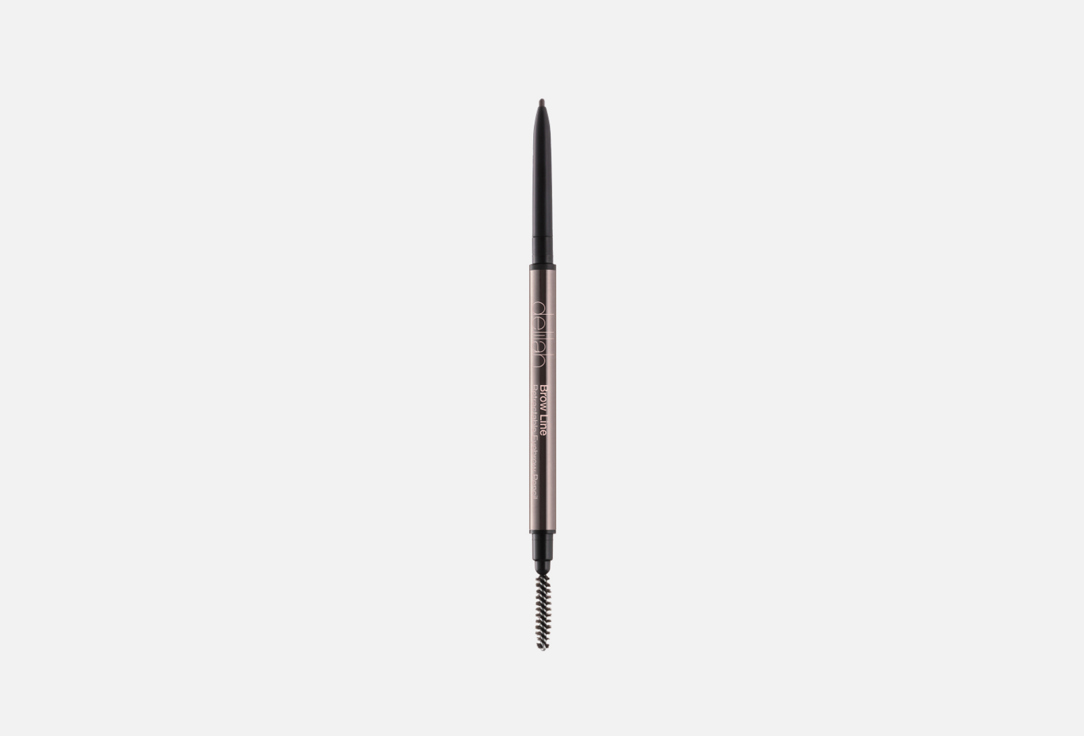 DELILAH Карандаш д/бровей с щеточкой BROW LINE RETRACTABLE EYEBROW PENCIL WITH BRUSH ASH 0,08гр