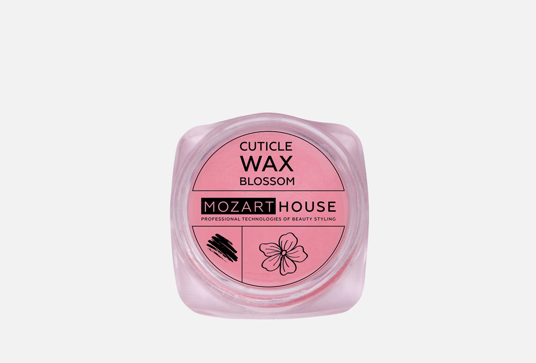 

воск MOZART HOUSE, Розовый, Cuticle Wax BLOSSOM 4 мл
