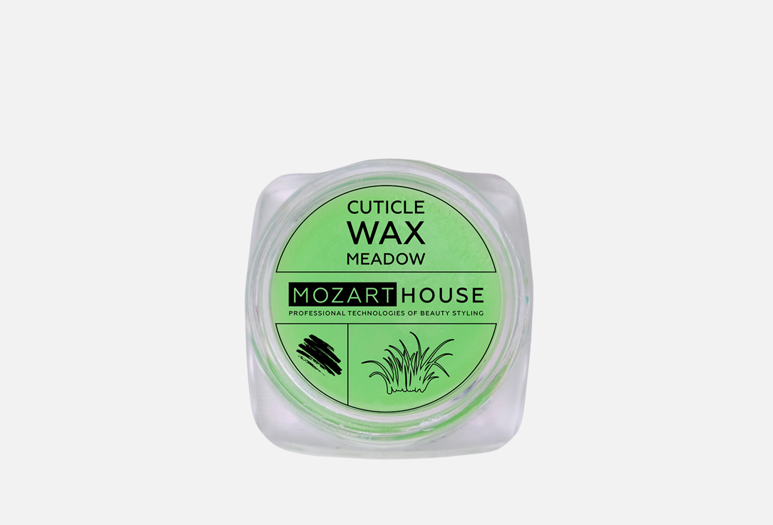

воск MOZART HOUSE, Зеленый, Cuticle Wax MEDOW 4 мл
