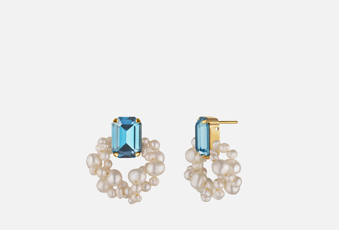 Серьги PHENOMENAL STUDIO Aquamarine Earrings серьги phenomenal studio aquamarine earrings