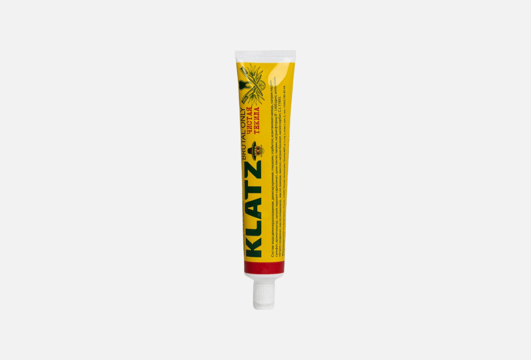 Зубная паста для мужчин KLATZ Pure Tequila 1 шт