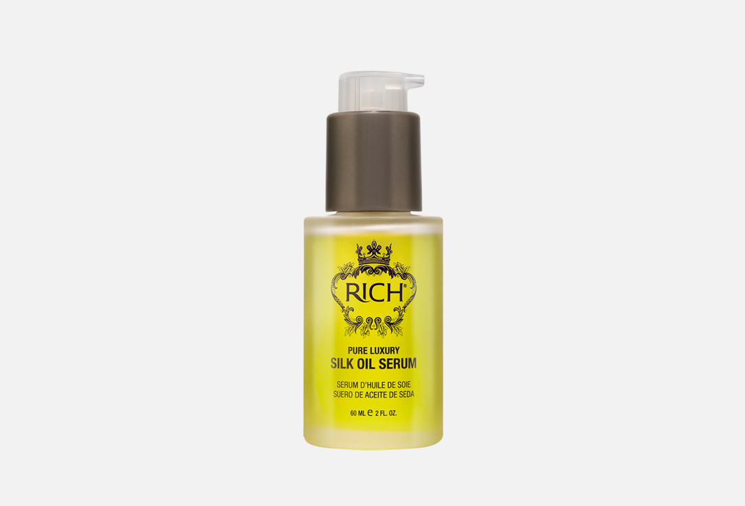 Интенсивная сыворотка-масло для волос RICH Silk Oil Serum 60 мл
