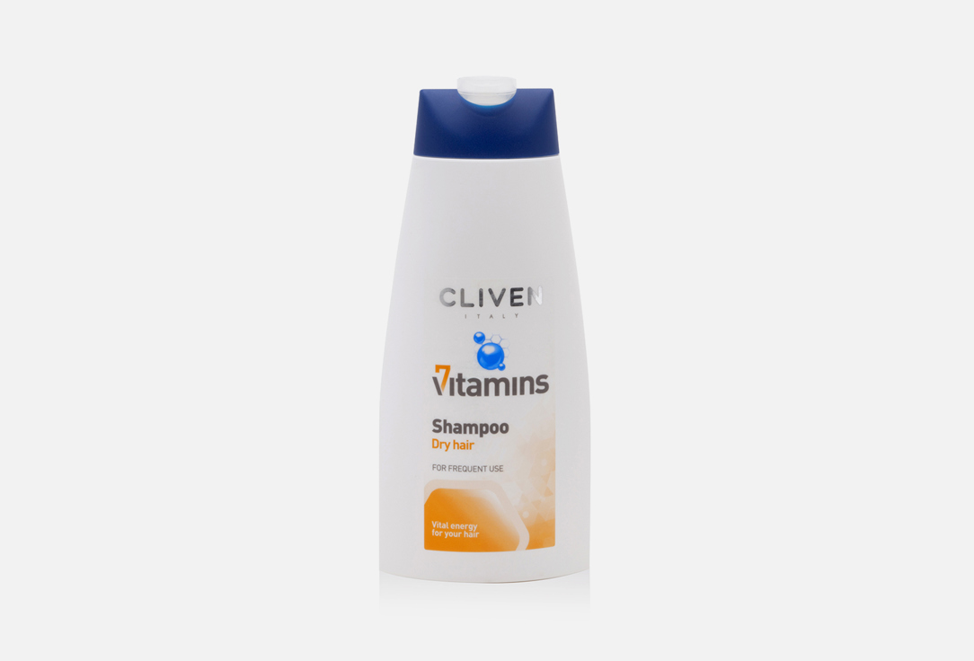 Шампунь для сухих волос  Cliven 7 Vitamins 
