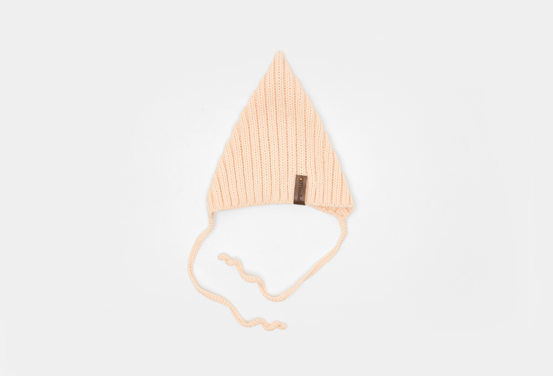 

Шапочка детская MIMIBABY, Из 100% органического хлопка, персиковый