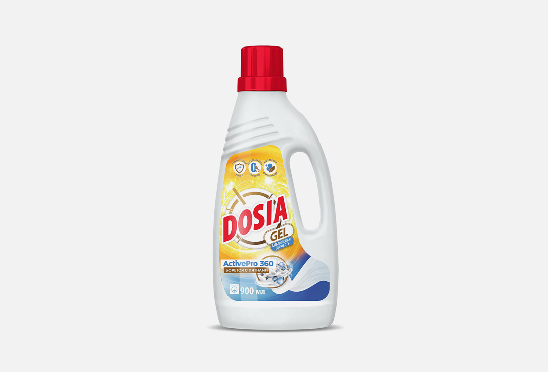 Гель для стирки DOSIA COLOR 900 мл средство жидкое для стирки dosia gel color для цветных вещей 900 мл
