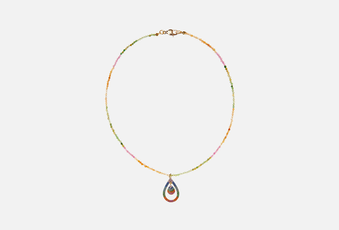 Колье  Holly June Rainbow Drop Necklace 