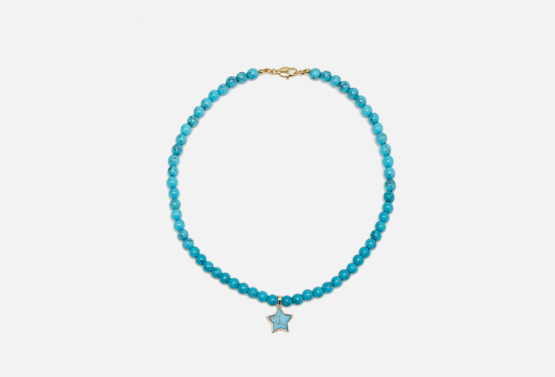 Колье HOLLY JUNE Turquoise Star Necklace 1 шт holly june колье minor neck hug necklace