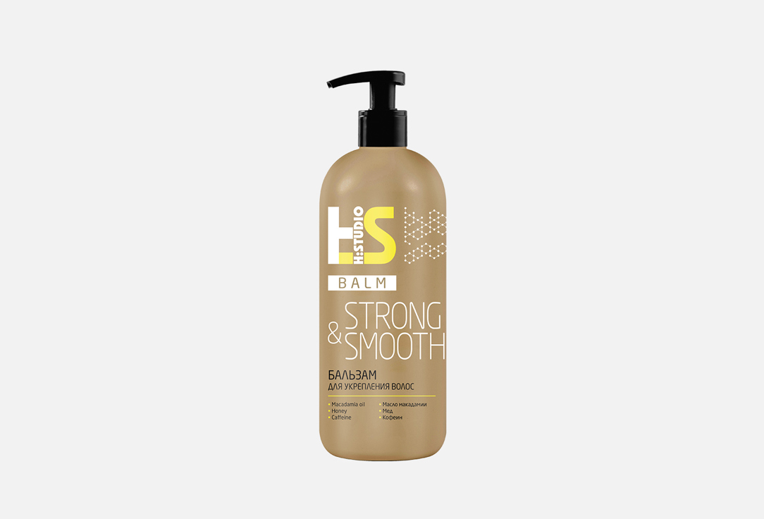 Бальзам для укрепления волос H:STUDIO Strong&Smooth 380 мл