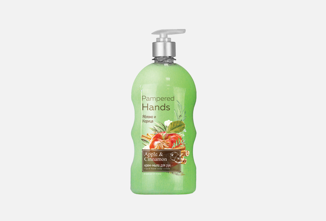 Крем-мыло для рук Pampered Hands яблоко и корица 