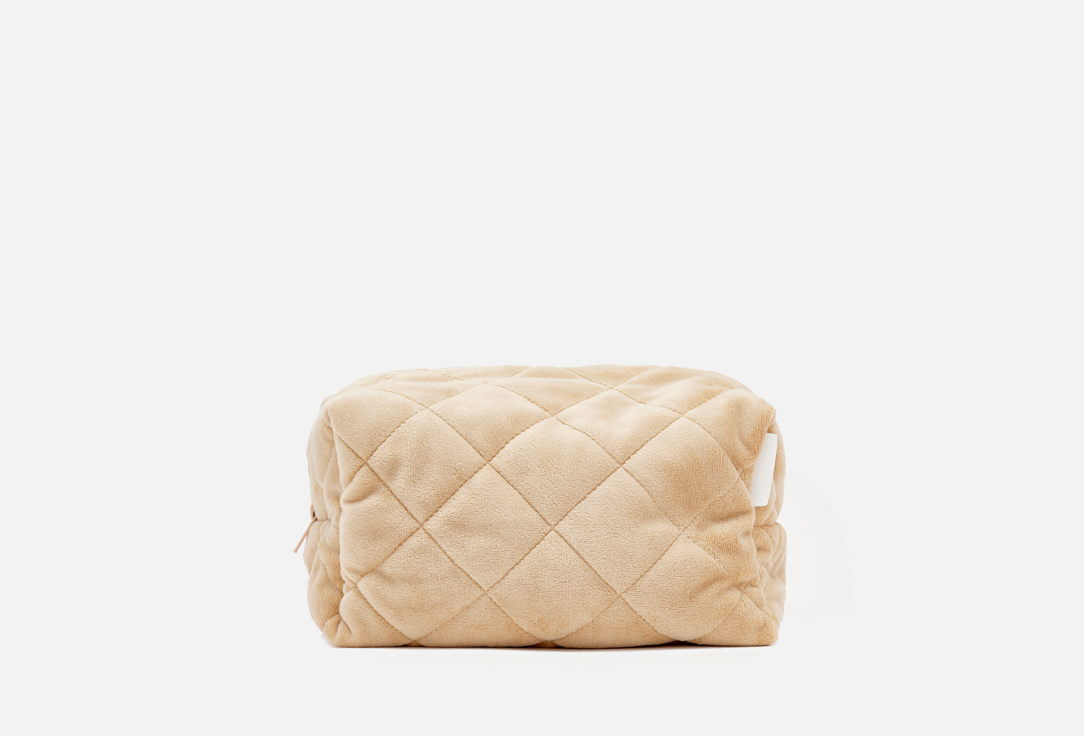 

Косметичка плюшевая ADELE FOR YOU, Бежевый, Бежевая 1 шт