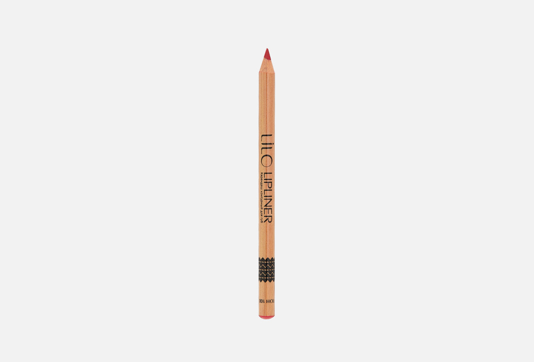 Карандаш контурный для губ LiLo Lip Pencil 108 Red-brown