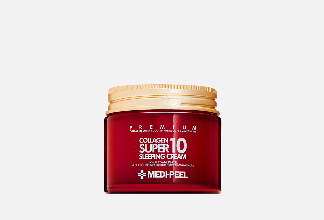 Ночной крем для лица с коллагеном MEDI PEEL Collagen Super10 Sleeping Cream  