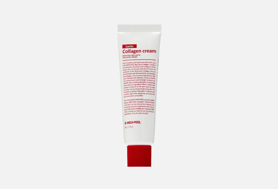 Крем с коллагеном и лактобактериями MEDI PEEL Red Lacto Collagen Cream 50 мл крем для лица medi peel крем с коллагеном и ферментами