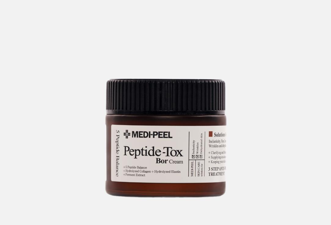 Крем с эффектом ботокса MEDI PEEL Peptide-tox Bor Cream 50 мл антивозрастной разглаживающий стик с пептидным комплексом medi peel bor tox peptide wrinkle stick 10 гр