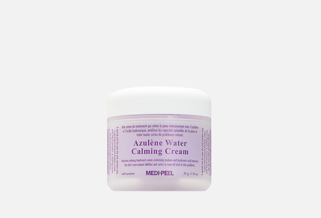 Успокаивающий и увлажняющий крем MEDI PEEL Azulene Water Calming Cream 