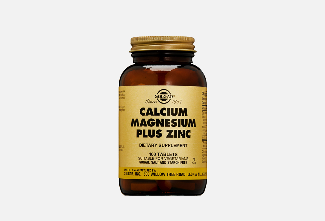 Calcium Magnesium Plus Zinc  100