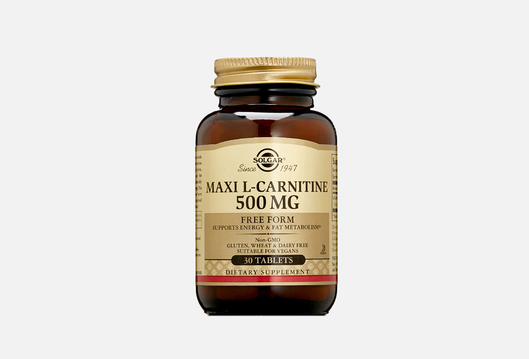 maxi l carnitine solgar L-Carnitine 500 mg 30 tabs , 20 700 . - Vitamania Solgar L- L-Carnitine 1500