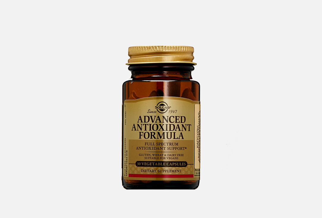 Advanced Antioxidant Formula L-цистеин, L-глутатион, таурин  30