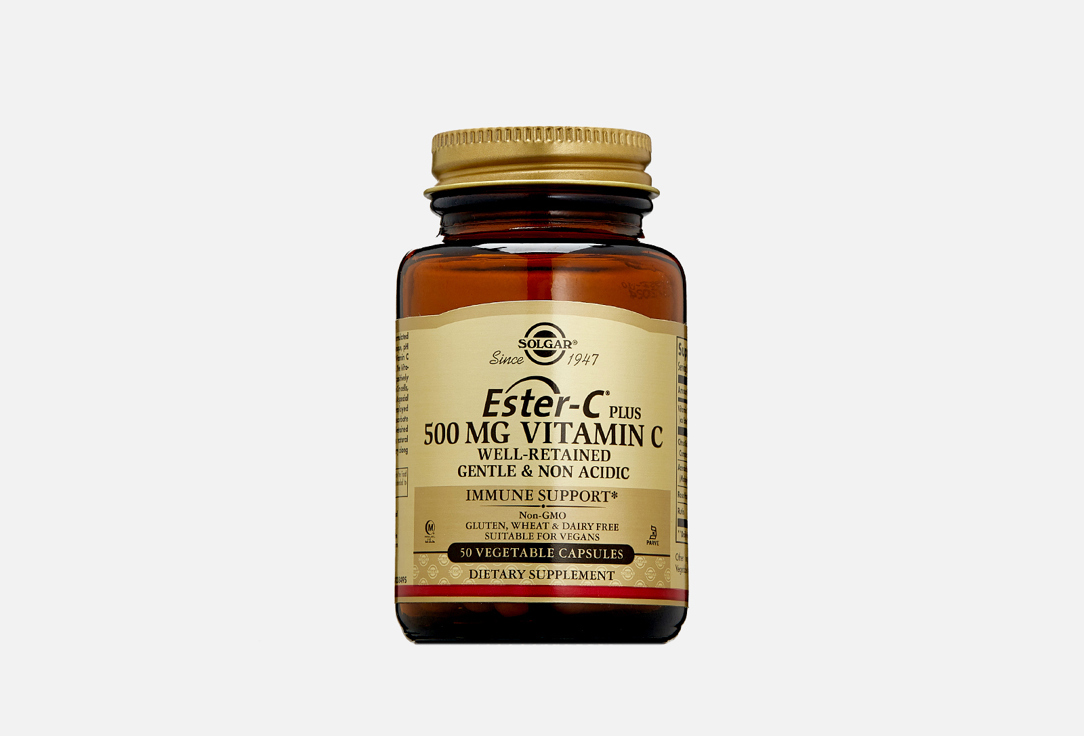 Изображение товара Витамин C Solgar Ester-C® Plus Vitamin C 500 мг в капсулах