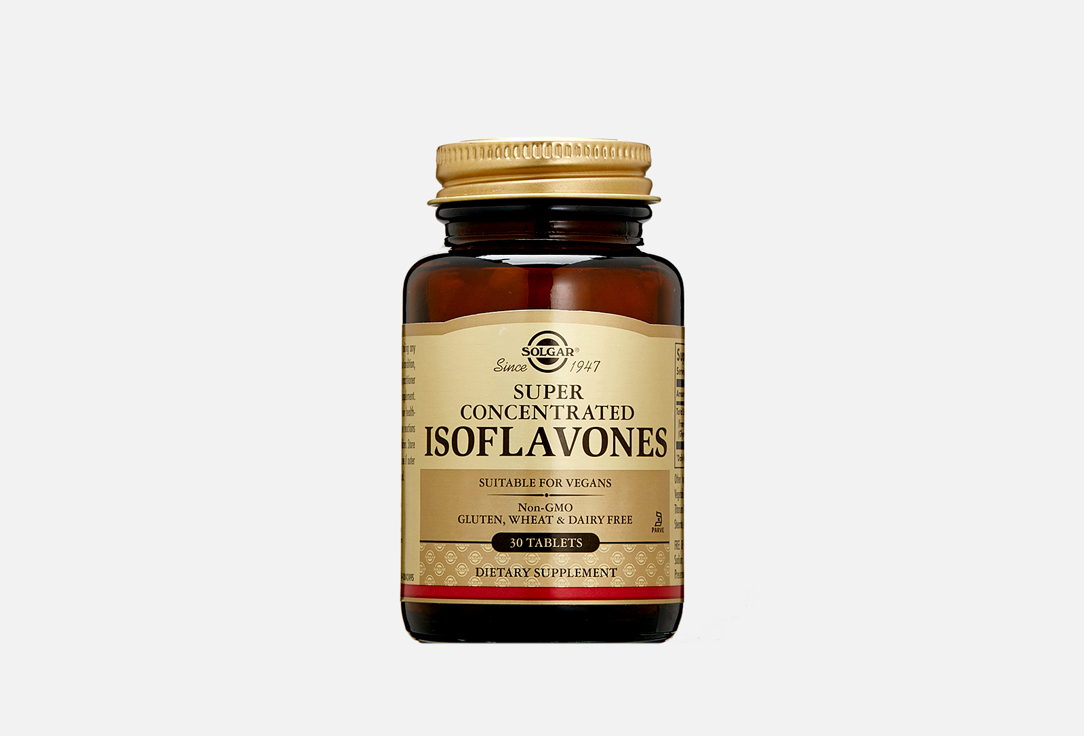 Изображение товара БАД для женского здоровья Solgar Super Concentrated Isoflavones в таблетках
