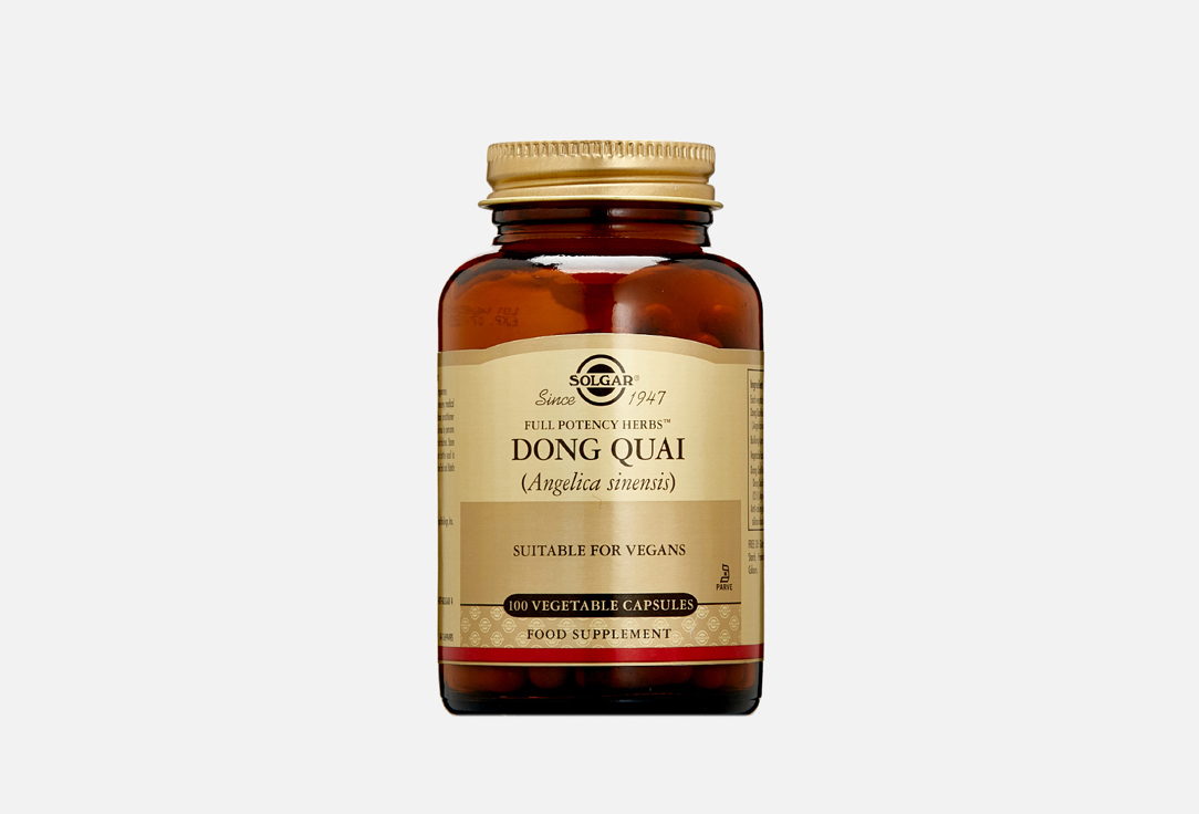 Изображение товара БАД для женского здоровья Solgar Dong Quai Root Extract в капсулах