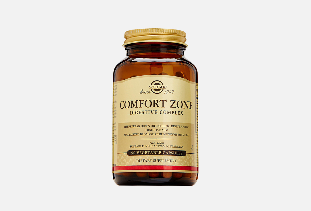 Изображение товара БАД для поддержки пищеварения Solgar Comfort Zone Digestive Complex в капсулах