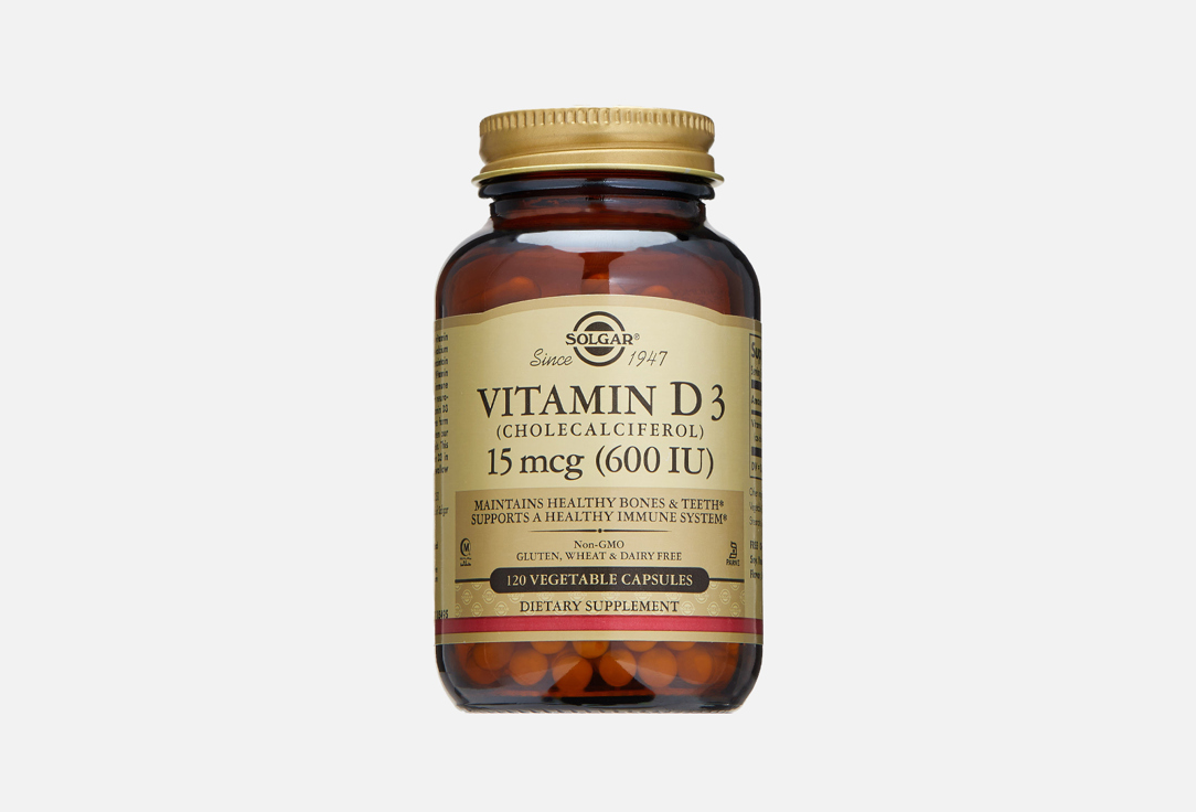 Vitamin D3 600 МЕ 120 шт