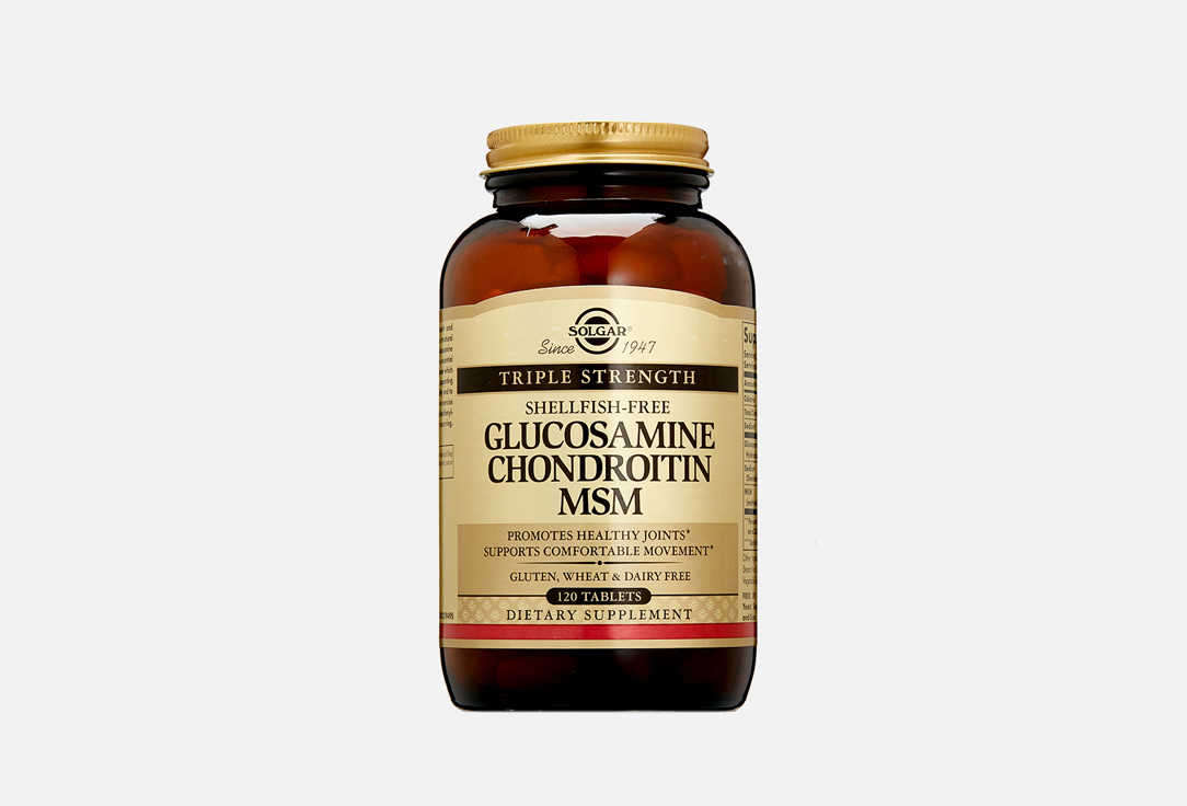 Glucosamine, Chondroitin, MSM Complex в таблетках 120 шт