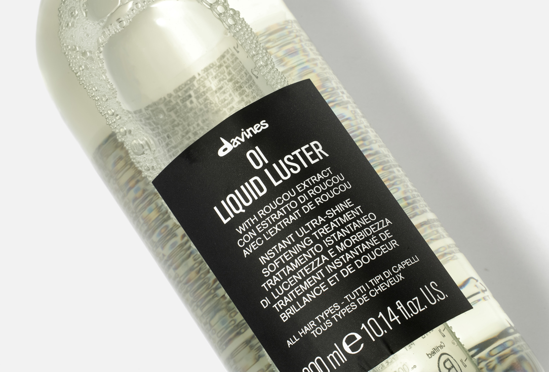 

Жидкий эликсир для абсолютного блеска волос DAVINES, OI Liquid Luster 300 мл