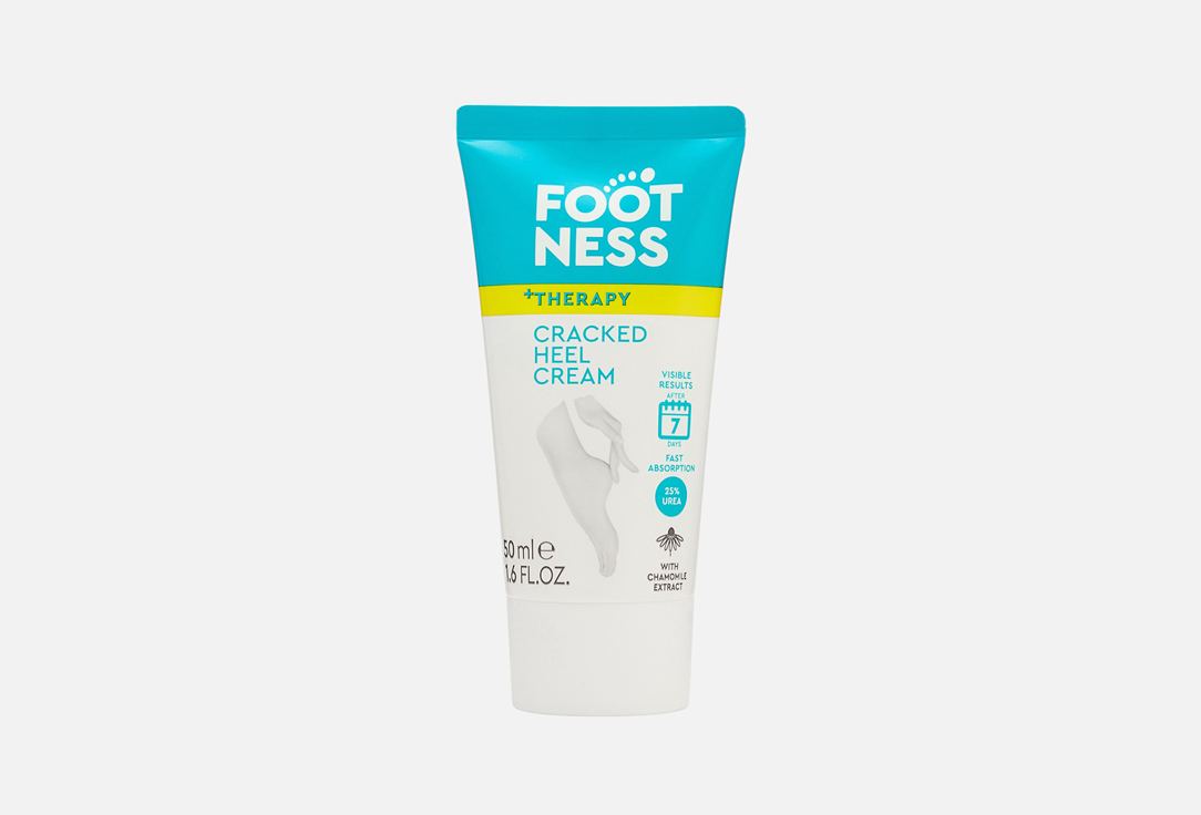 

Восстанавливающий Крем для ног FOOTNESS, Therapy Cracked Heel Cream 50 мл
