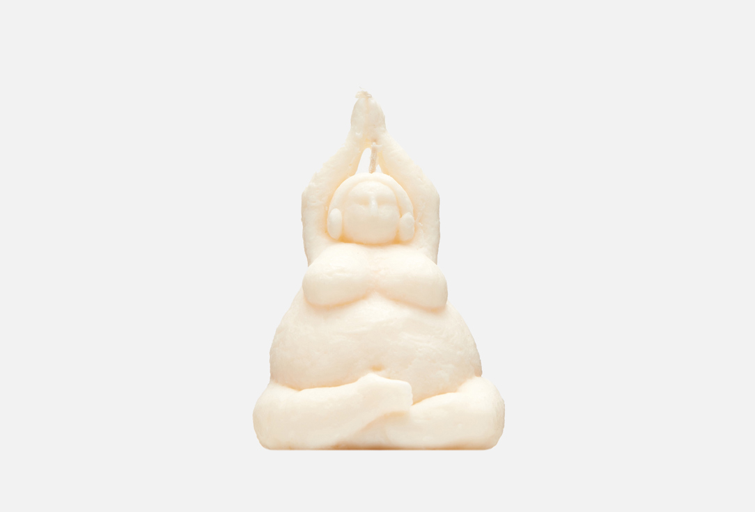 Свеча NOTEM Mia Yoga candle | Cream 256 г свеча в стакане notem aroma candle currant leaf