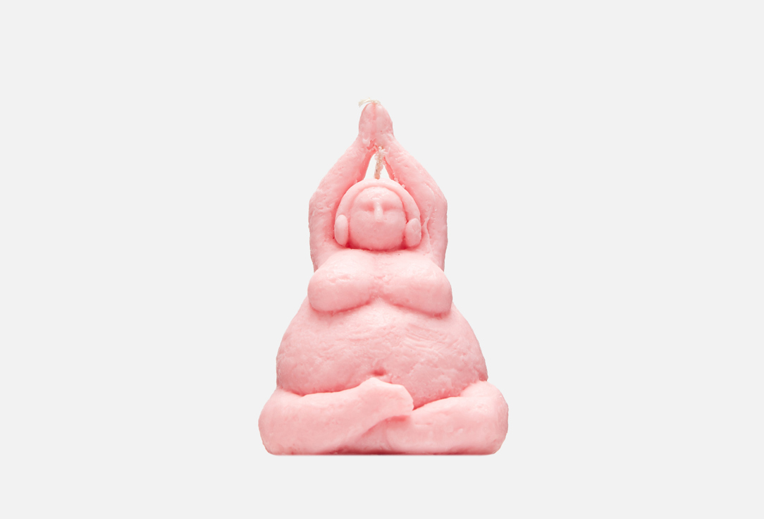 Свеча NOTEM Mia Yoga candle | Pink 256 г новогодняя свеча notem moroz po koje 250 г